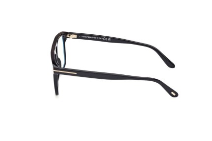 Okulary korekcyjne Tom Ford FT5942-B 001 Kwadratowe Czarne