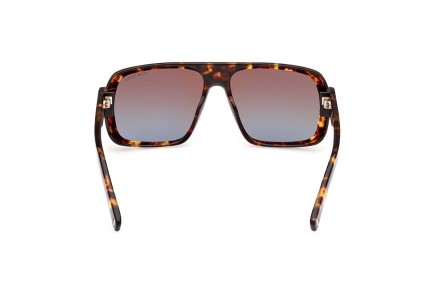 Okulary przeciwsłoneczne Tom Ford FT1101 52F Flat Top Havana