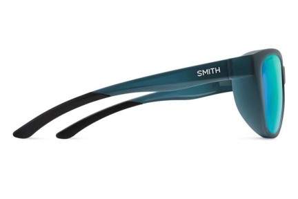 Слънчеви очила Smith SHOAL FJM/QG Polarized Заоблени Синя