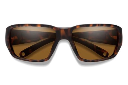 Ochelari de soare Smith HOOKSET N9P/L5 Polarized Dreptunghiulari Havana