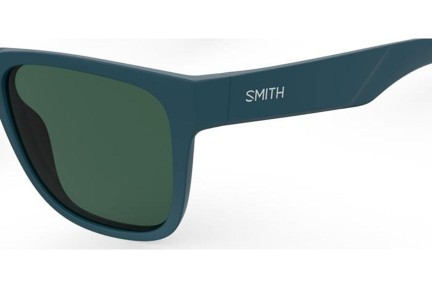 Ochelari de soare Smith LOWDOWN2CORE FJM/UC Polarized Dreptunghiulari Albaștri