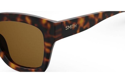 Ochelari de soare Smith SWAY 086/L5 Polarized Dreptunghiulari Havana