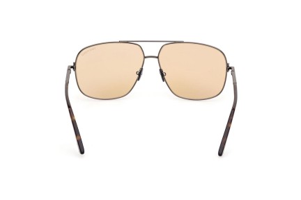 Okulary przeciwsłoneczne Tom Ford FT1096 08E Kwadratowe Szare