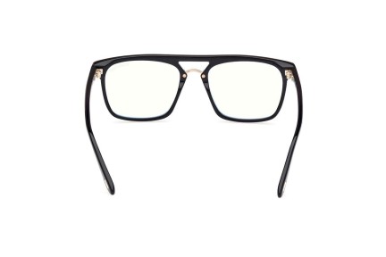 Okulary korekcyjne Tom Ford FT5942-B 001 Kwadratowe Czarne