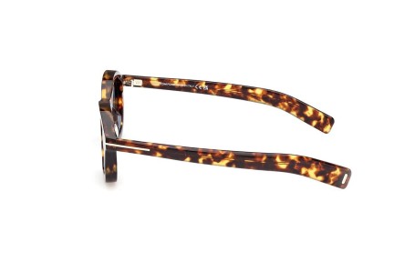 Okulary przeciwsłoneczne Tom Ford FT1100 52V Okrągłe Havana