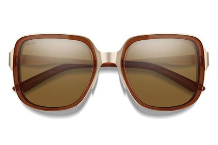 Ochelari de soare Smith AVELINE ETV/SP Polarized Pătrați Portocalii