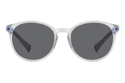 Слънчеви очила Polaroid Junior PLD8059/S KB7/M9 Polarized Заоблени Сива