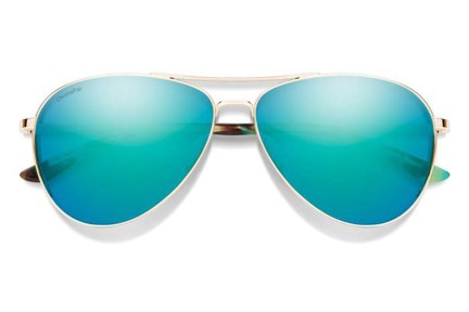 Слънчеви очила Smith LANGLEY2 J5G/QG Polarized Пилотни Златна