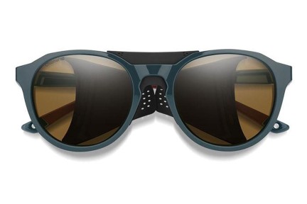 Ochelari de soare Smith VENTURE S9W/L5 Polarized Rotunzi Albaștri