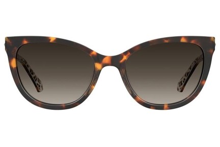 Ochelari de soare Love Moschino MOL072/S H7P/HA Dreptunghiulari Havana