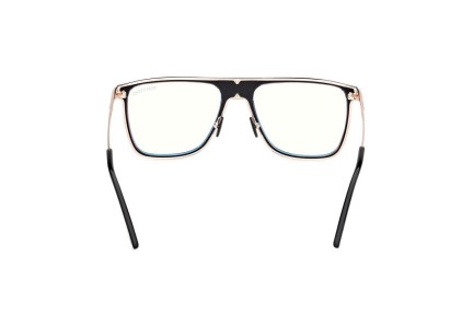 szemüvegeinket Tom Ford FT5944-B 003 Flat Top Fekete