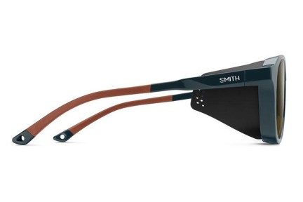 Ochelari de soare Smith VENTURE S9W/L5 Polarized Rotunzi Albaștri