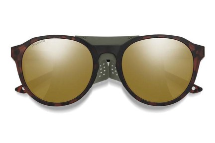 Ochelari de soare Smith VENTURE N9P/QE Rotunzi Havana