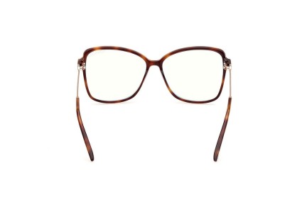 Okulary korekcyjne Tom Ford FT5953-B 053 Kocie oczy Havana