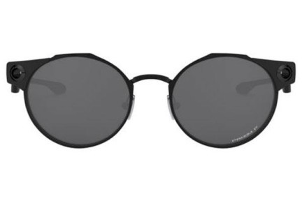 Okulary przeciwsłoneczne Oakley Deadbolt OO6046-03 Polarized Okrągłe Czarne