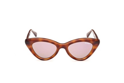 Ochelari de soare Guess GU00137 53C Cat Eye Havana