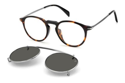 Okulary korekcyjne David Beckham DB1003/G/CS 086/IR Okrągłe Havana