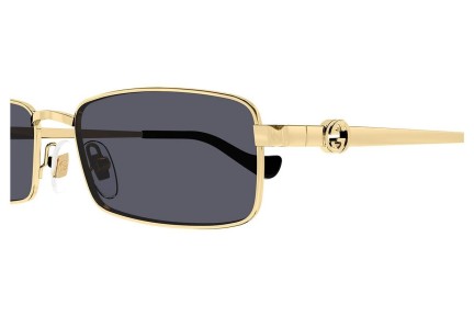 Okulary przeciwsłoneczne Gucci GG1600S 001 Kwadratowe Złote