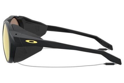 Okulary przeciwsłoneczne Oakley Clifden OO9440-07 Polarized Okrągłe Czarne