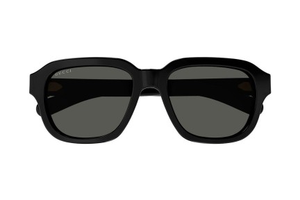 Okulary przeciwsłoneczne Gucci GG1508S 001 Prostokątne Czarne