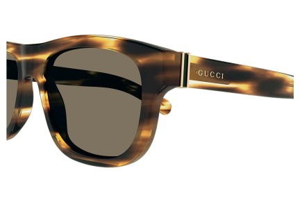 Слънчеви очила Gucci GG1509S 002 Правоъгълни Хавана