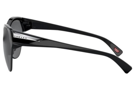 Okulary przeciwsłoneczne Oakley Trailing Point OO9447 944704 Polarized Okrągłe Czarne