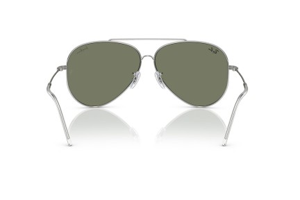 Слънчеви очила Ray-Ban Aviator Reverse x Lenny Kravitz RBR0101S 003/30 Пилотни Сребърна