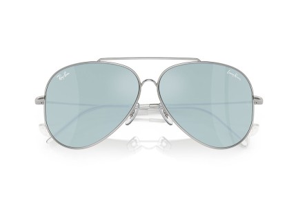 Слънчеви очила Ray-Ban Aviator Reverse x Lenny Kravitz RBR0101S 003/30 Пилотни Сребърна