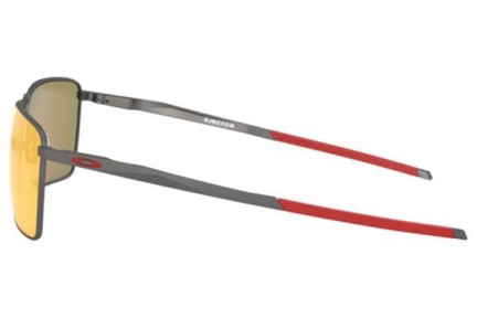 Okulary przeciwsłoneczne Oakley Ejector OO4142 414202 Kwadratowe Srebrne