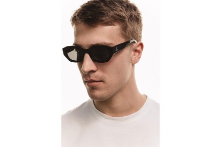 Napszemüvegek Kohe by eyerim Kris Black Polarized Ovális Fekete