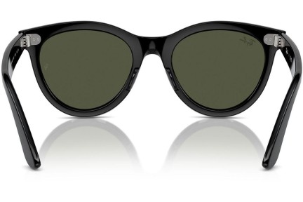 Ochelari de soare Ray-Ban Wayfarer Way RB2241 901/31 Ovali Negri