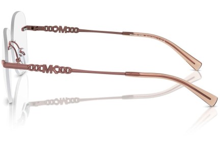 Okulary korekcyjne Michael Kors Kyoto MK3077 1900 Okrągłe Brązowe