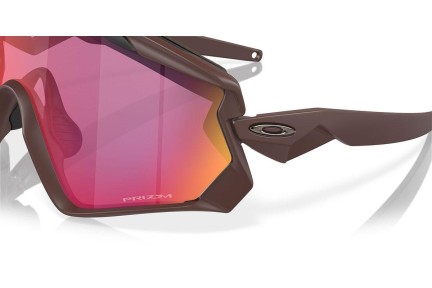 Ochelari de soare Oakley Wind Jacket 2.0 OO9418 941829 Lentilă unică | Shield Roșii