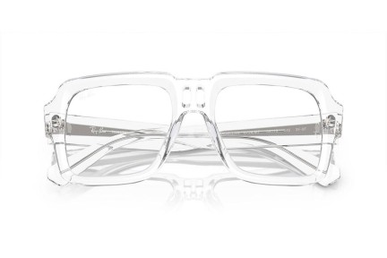 Okulary przeciwsłoneczne Ray-Ban RB4408 6726MF Kwadratowe Przezroczyste