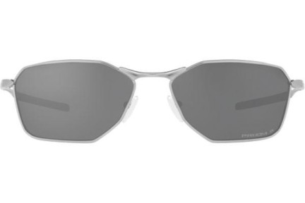 Ochelari de soare Oakley Savitar OO6047 604703 Polarized Dreptunghiulari Argintii