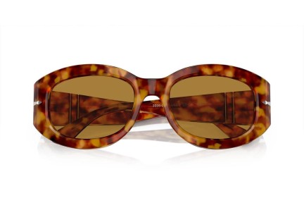 Okulary przeciwsłoneczne Persol PO3335S 106/53 Nieregularny Brązowe