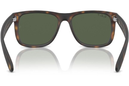 Ochelari de soare Ray-Ban Justin RB4165 865/9A Polarized Pătrați Havana