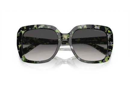 Okulary przeciwsłoneczne Michael Kors Manhasset MK2140 39478G Kwadratowe Zielone