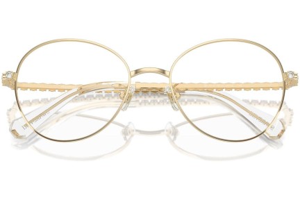 Okulary korekcyjne Swarovski SK1013 4013 Okrągłe Złote