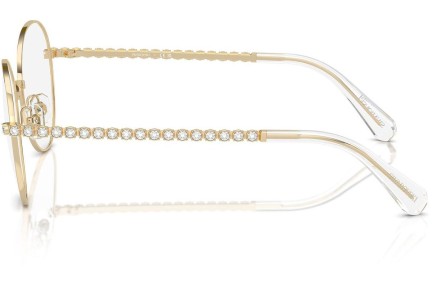 Okulary korekcyjne Swarovski SK1013 4013 Okrągłe Złote