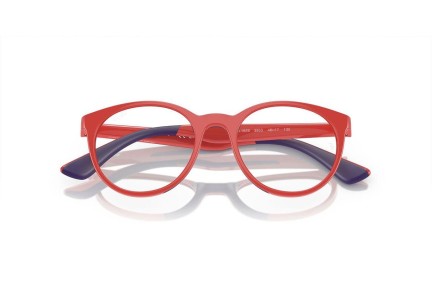 Okulary korekcyjne Ray-Ban Junior RY1628 3953 Okrągłe Czerwone
