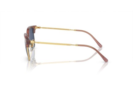 Okulary przeciwsłoneczne Ray-Ban Junior RJ9116S 715680 Nieregularny Brązowe