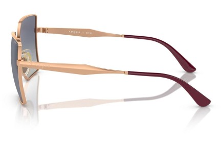 Okulary przeciwsłoneczne Vogue Eyewear VO4284S 51524L Kwadratowe Złote