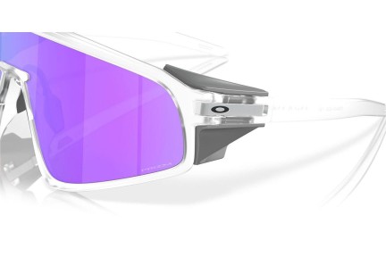 Okulary przeciwsłoneczne Oakley LATCH PANEL KYLIAN MBAPPÈ OO9404 940402 Prostokątne Przezroczyste