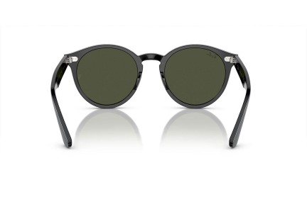 Ochelari de soare Ray-Ban Larry RB7680S 901/31 Rotunzi Negri