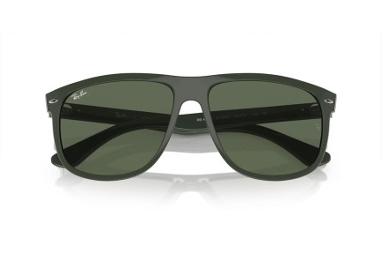 Okulary przeciwsłoneczne Ray-Ban Boyfriend RB4147 671931 Kwadratowe Zielone