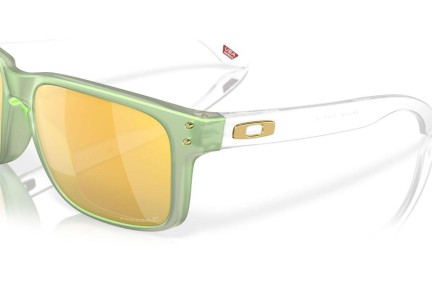 Ochelari de soare Oakley Holbrook OO9102 9102Y0 Polarized Pătrați Verzi