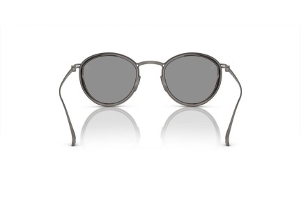 Okulary przeciwsłoneczne Giorgio Armani AR6148T 328087 Okrągłe Czarne