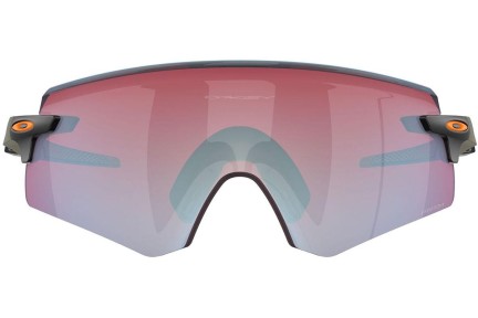 Okulary przeciwsłoneczne Oakley Encoder OO9471 947123 Pojedyncze | Shield Zielone