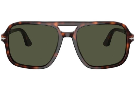 Okulary przeciwsłoneczne Persol PO3328S 24/31 Pilotki (Aviator) Havana